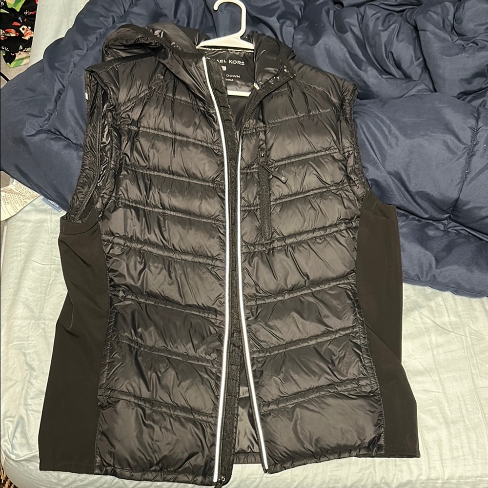 Michael Kors Black Puffer Vest